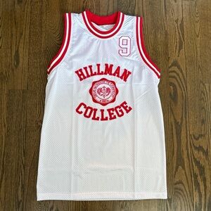 Hillman College Dwayne Wayne #9 A Different World Sewn Jersey